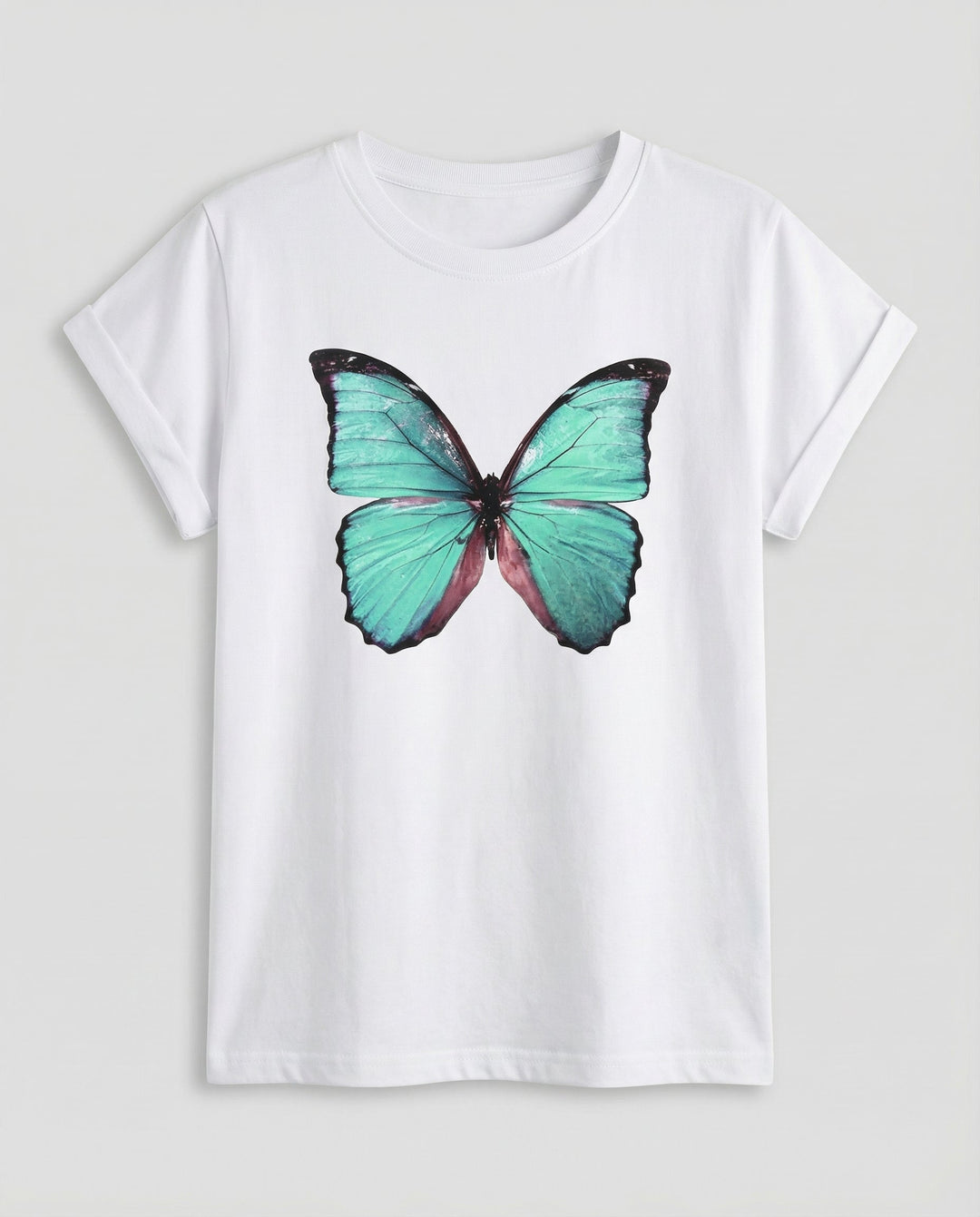 Breathable casual T-shirt styled for warm weather.