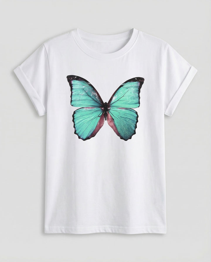 Breathable casual T-shirt styled for warm weather.