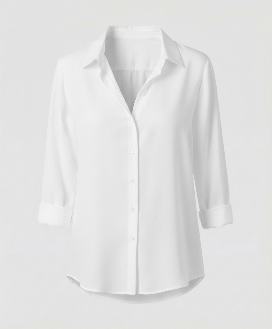 Classic long sleeve blouse for everyday outfits.