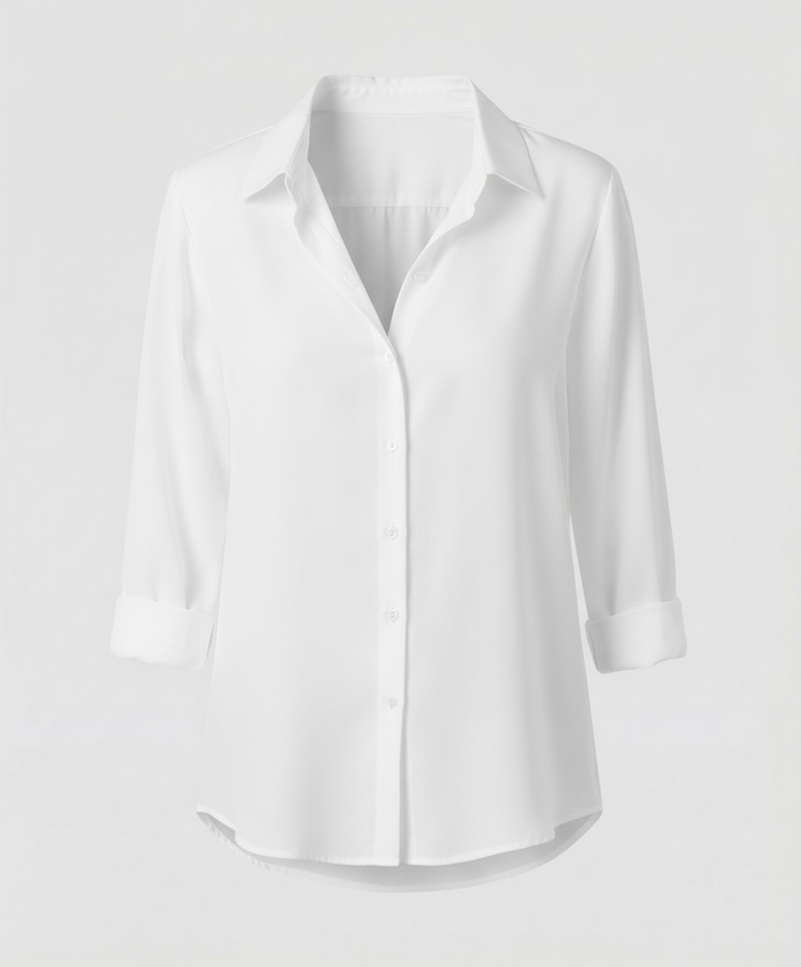 Classic long sleeve blouse for everyday outfits.