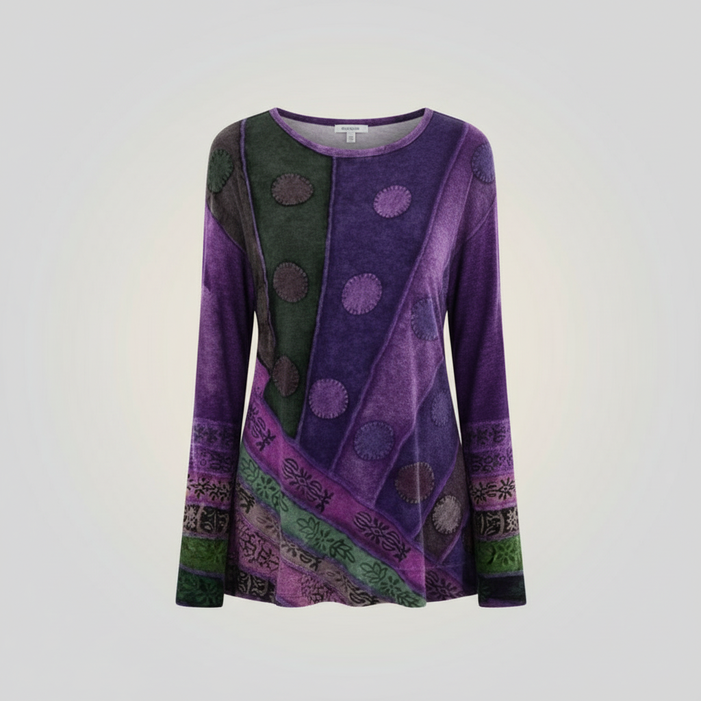 Lightweight vintage-style tunic against a plain background.