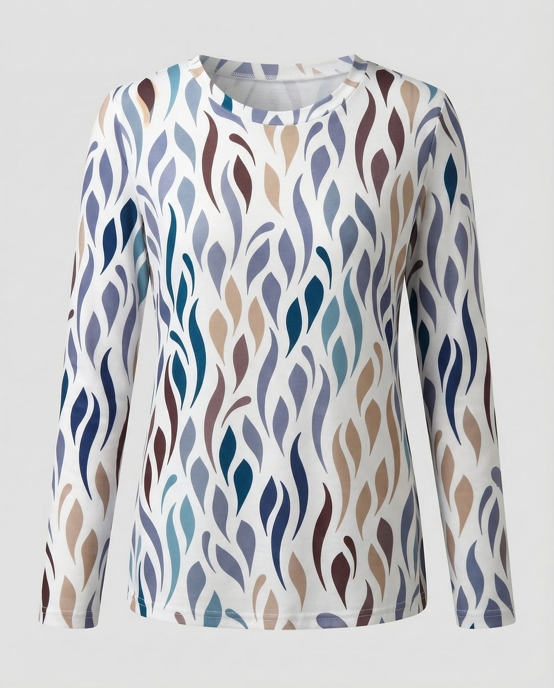Relaxed short sleeve top with a flattering shape.