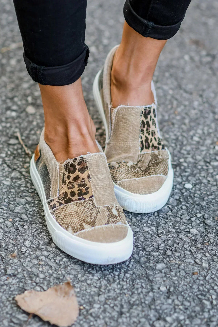 Theodosia | Modern Slip-Ons Loafers with Animal Style