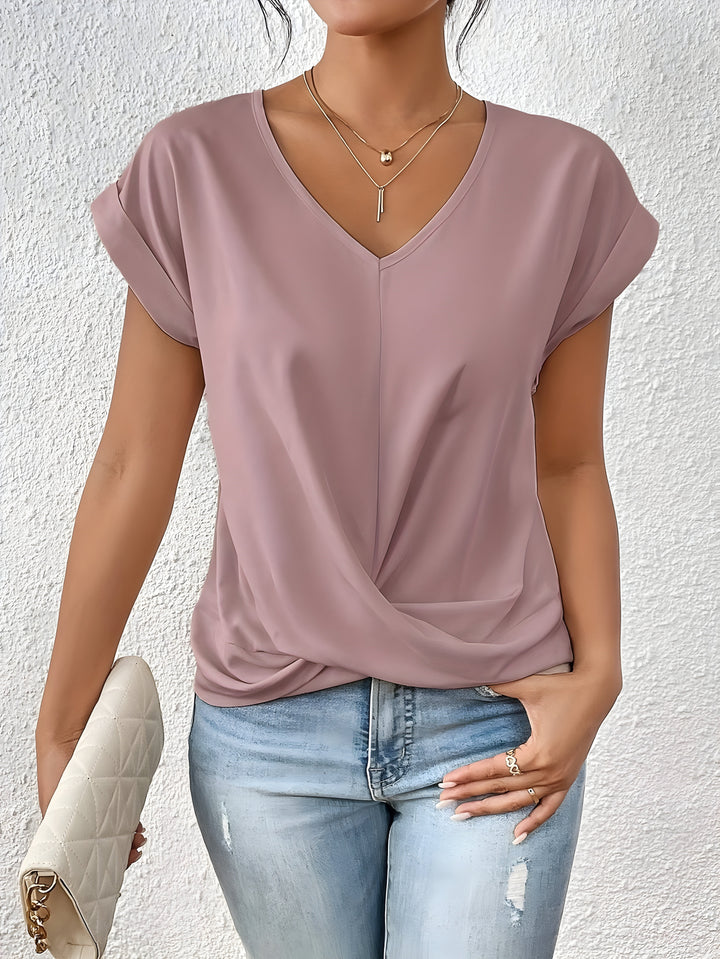 Grevissa | Modern Twist Front Top