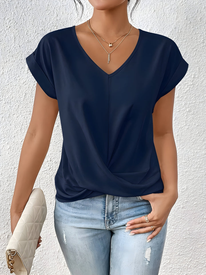 Grevissa | Modern Twist Front Top