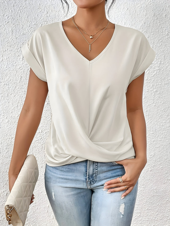 Grevissa | Modern Twist Front Top