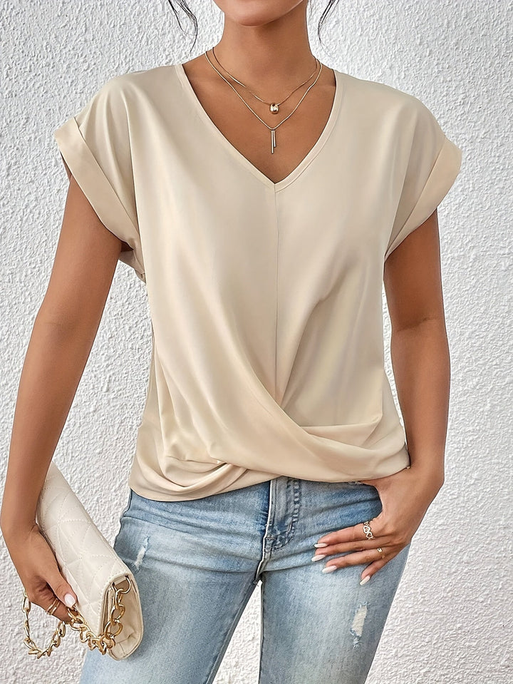 Grevissa | Modern Twist Front Top