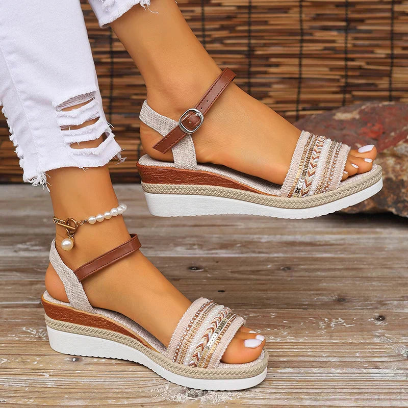 Iverina | Trendy Stable Bohemian Sandals