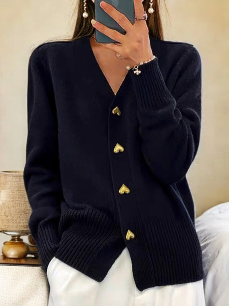 Amastine | Women's Knit cardigan Buttons –