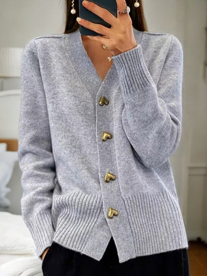 Amastine | Women's Knit cardigan Buttons –