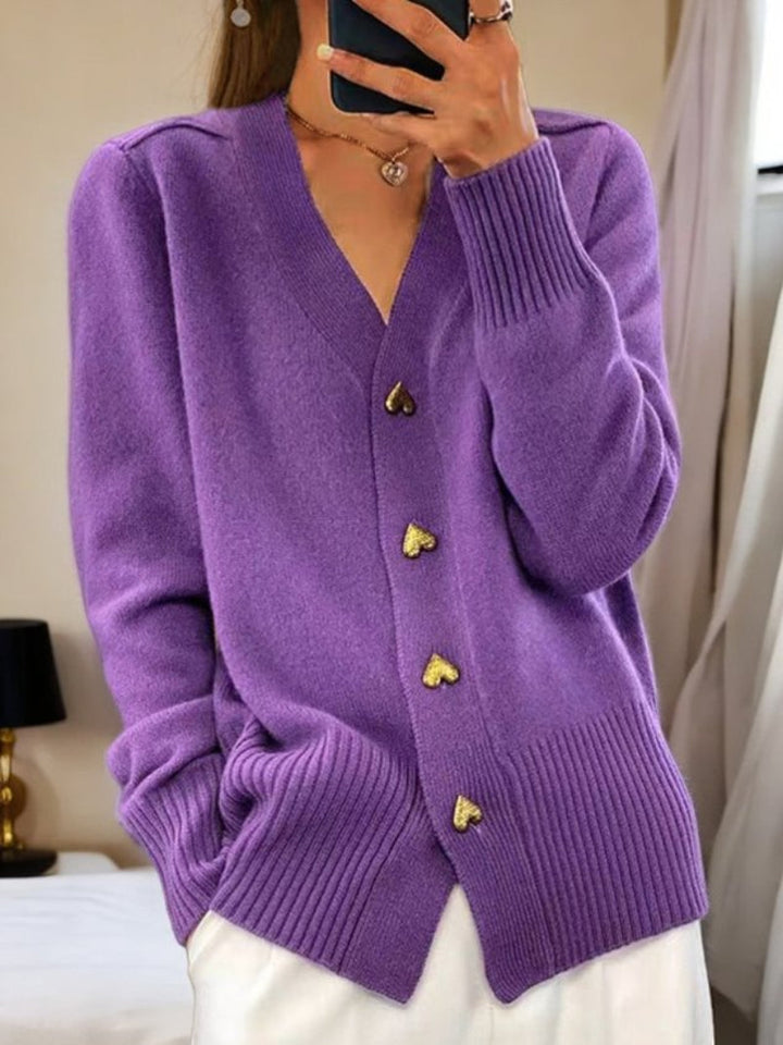 Amastine | Women's Knit cardigan Buttons –