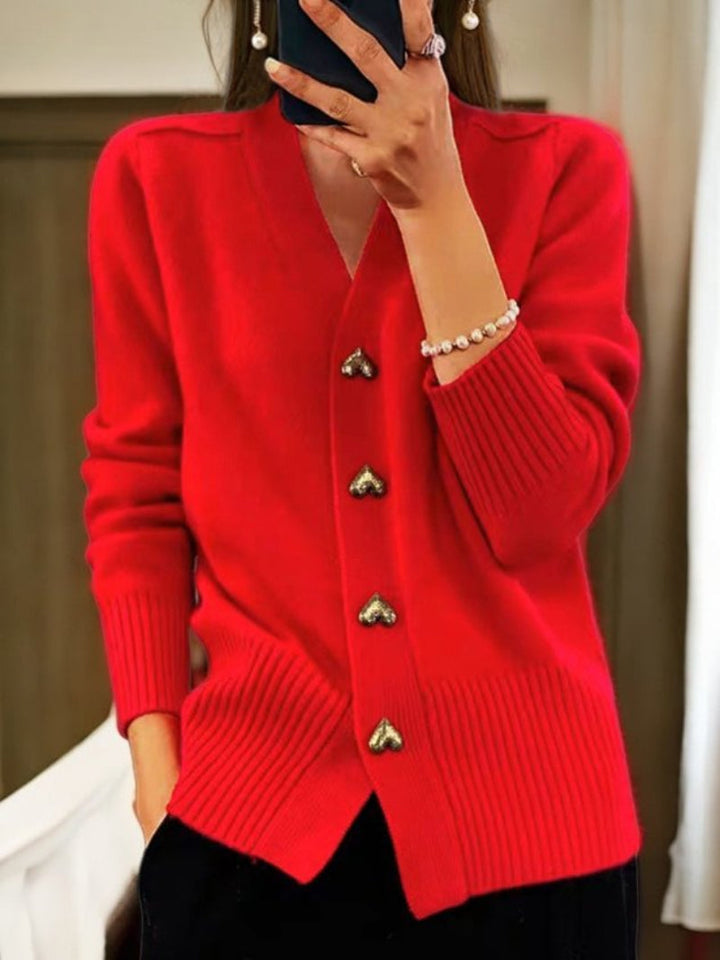 Amastine | Women's Knit cardigan Buttons –