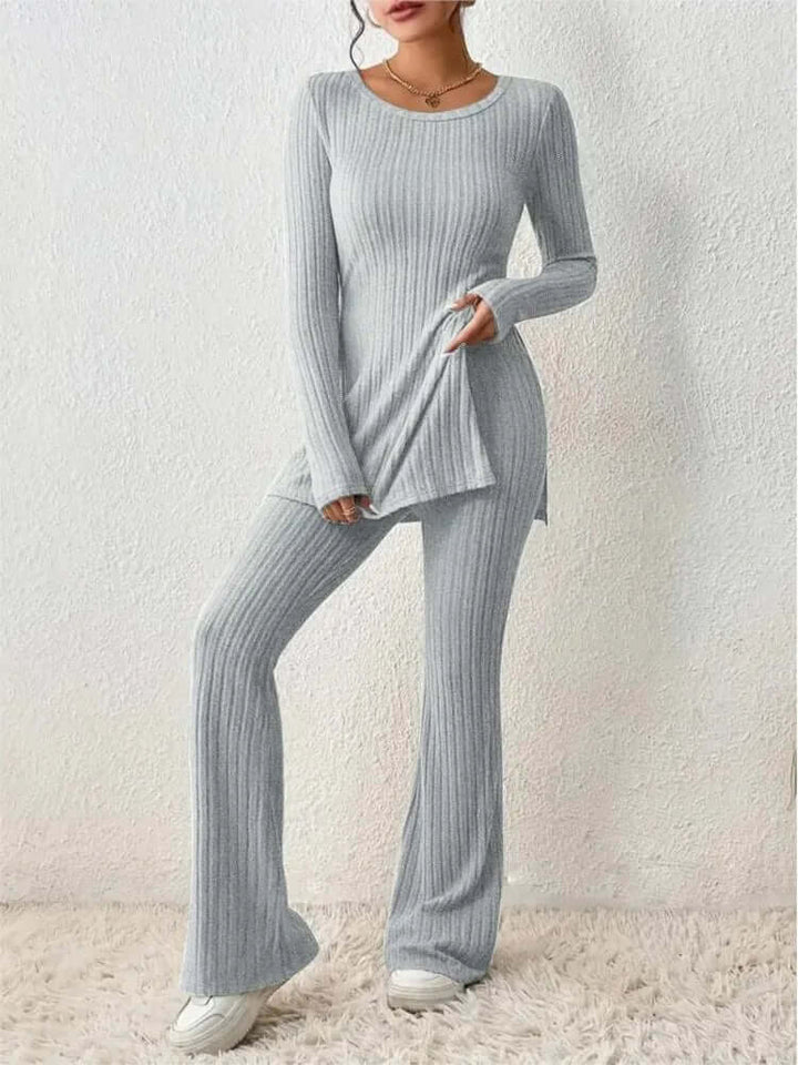 Aribelle | Women's Two Piece Matching Ribbed Knit Co ord Set
