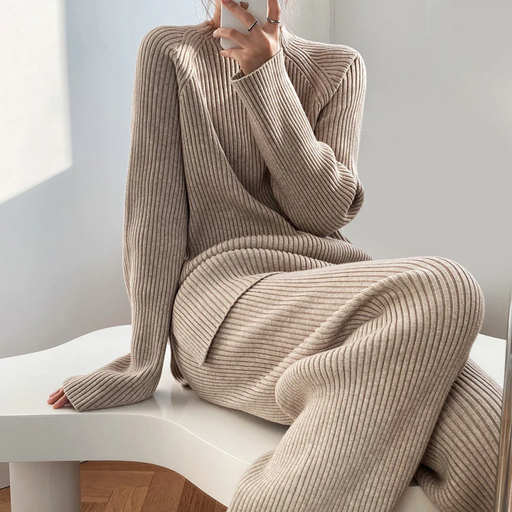 Belcine | Women's Relaxed Knit Loungewear Set