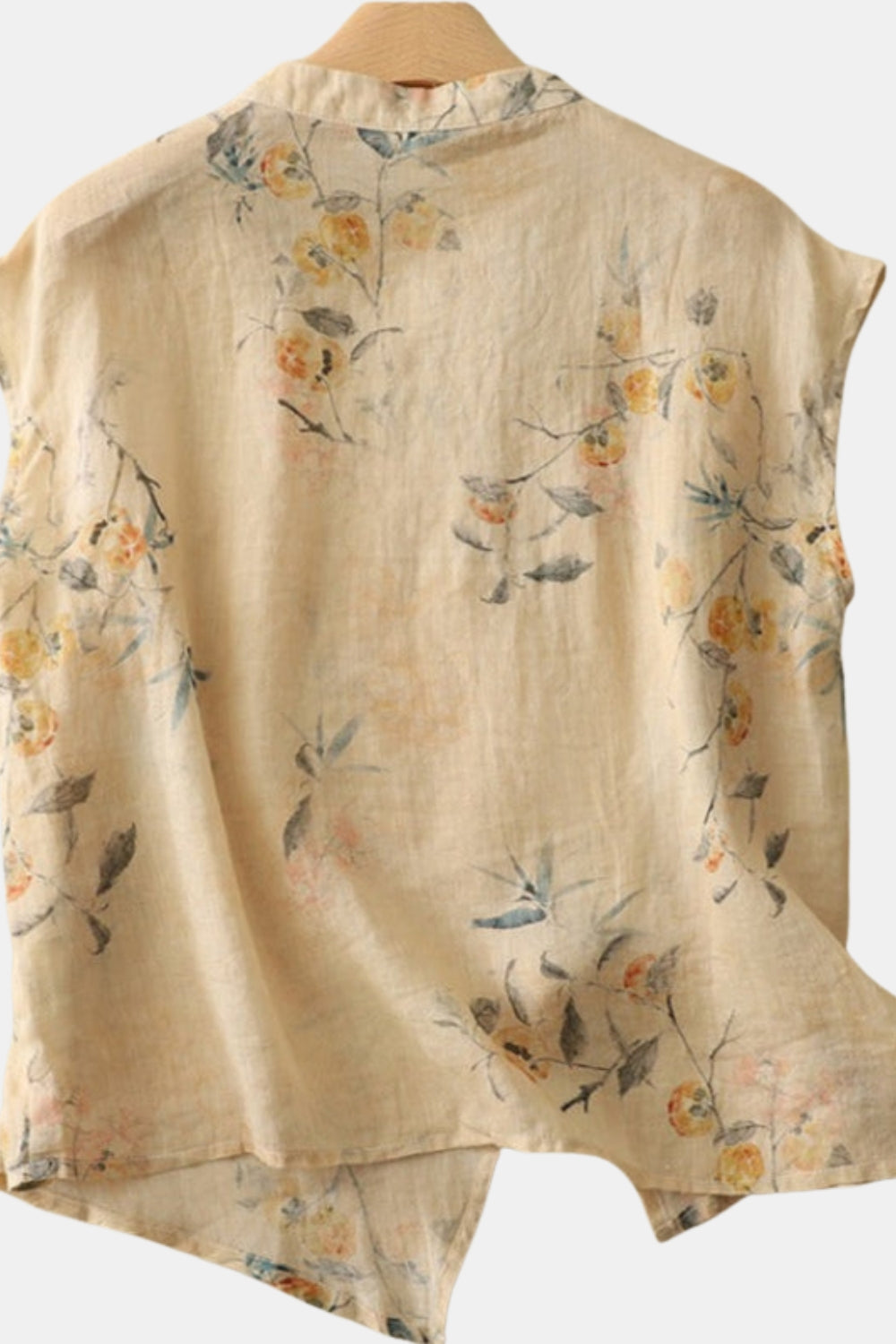 Belvia | Floral Sleeveless Blouse