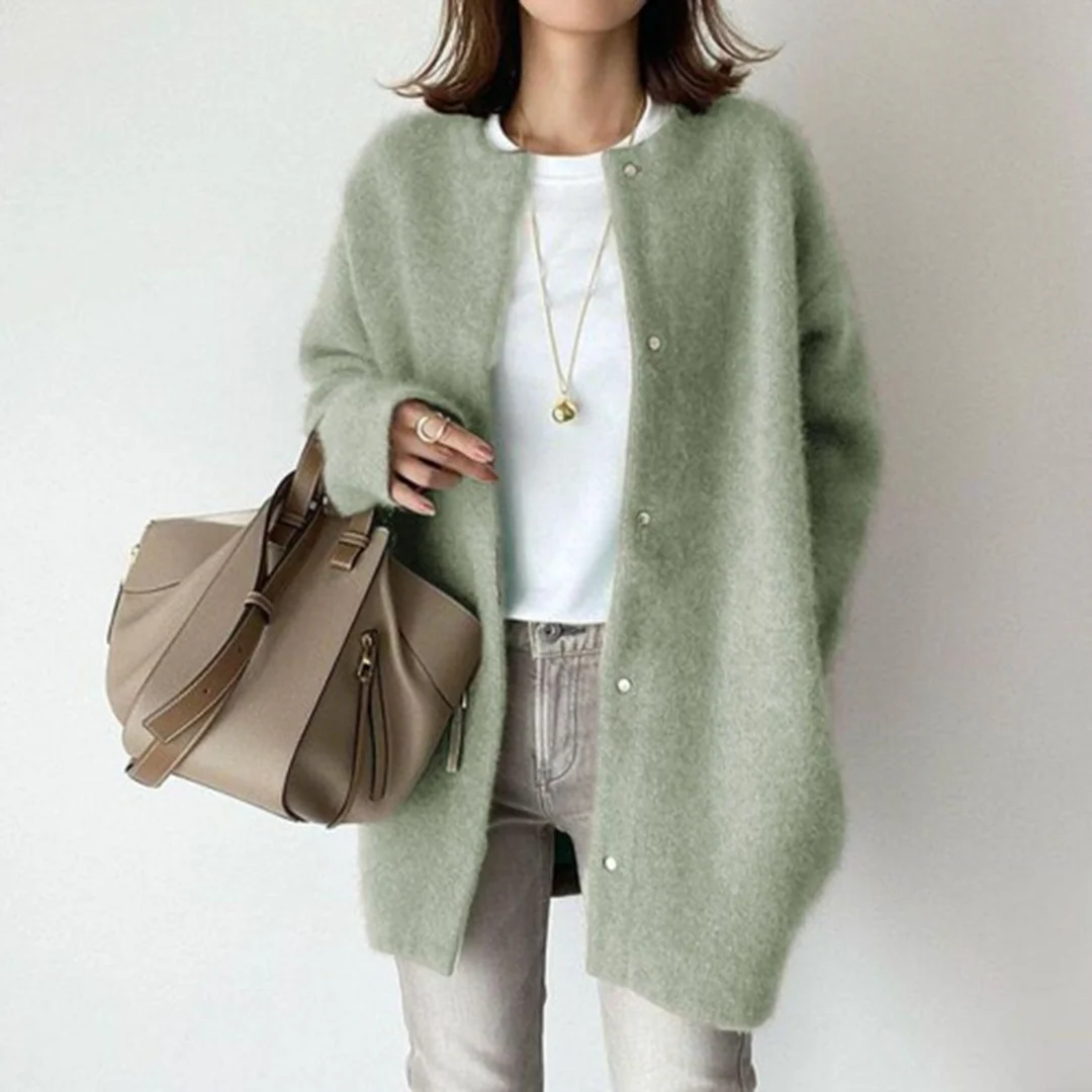 Caereth | Long Cardigan Sweater | Relaxed Fit Knit for Women