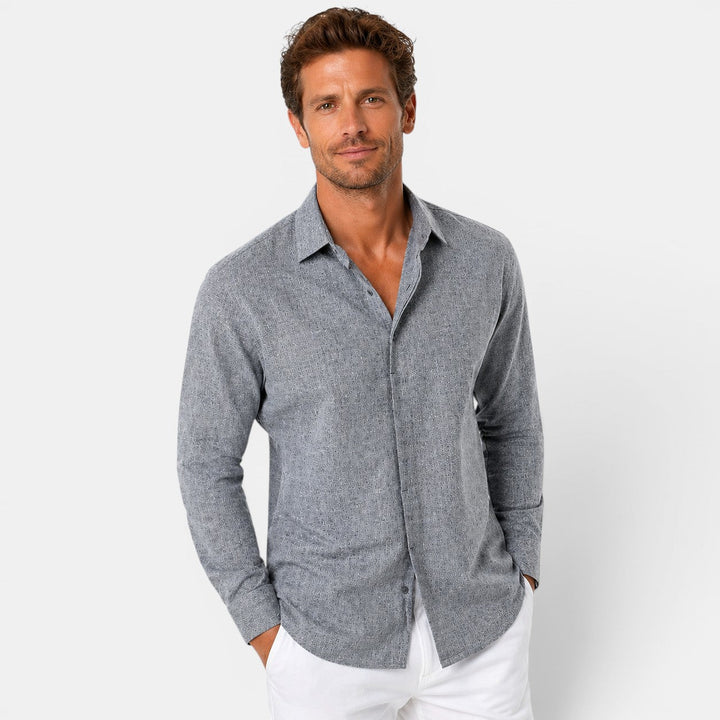 Cecilia | Women's Button-Up Casual Men’s Linen Breathable Shirt — 2