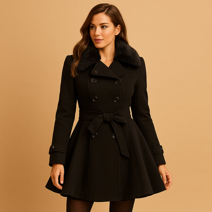 Ciraara | Women's Faux Fur Coat Everyday Wear