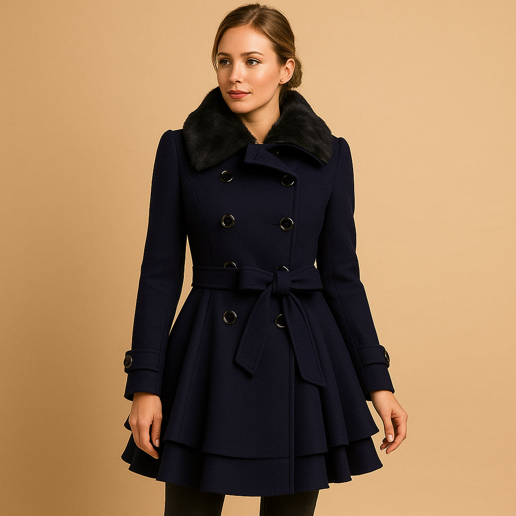 Ciraara | Women's Faux Fur Coat Everyday Wear
