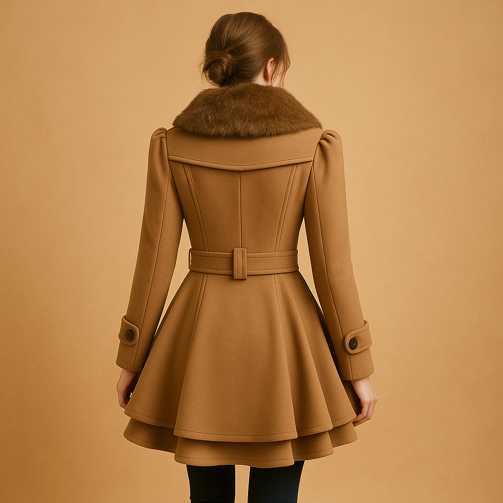 Ciraara | Women's Faux Fur Coat Everyday Wear