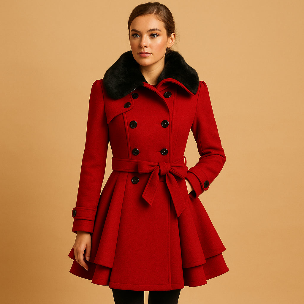 Ciraara | Women's Faux Fur Coat Everyday Wear