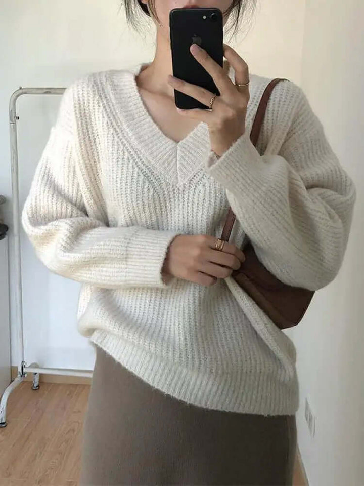Cirawen | Women's Oversized Chunky Knit Sweater