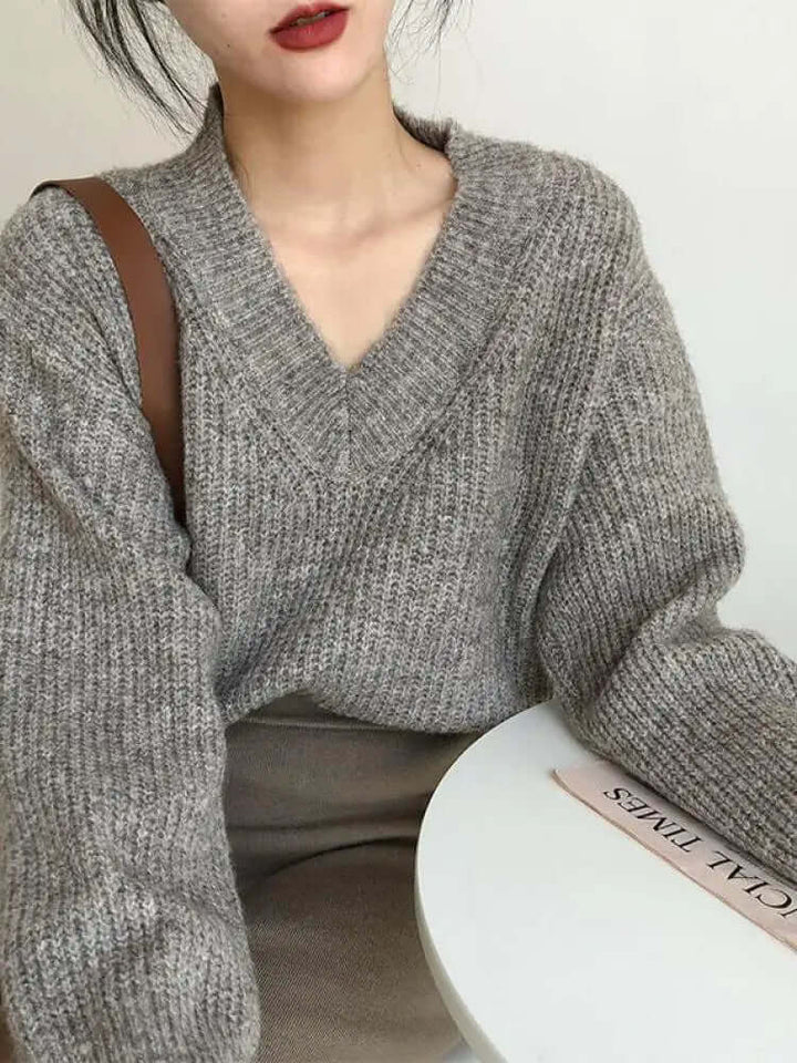 Cirawen | Women's Oversized Chunky Knit Sweater