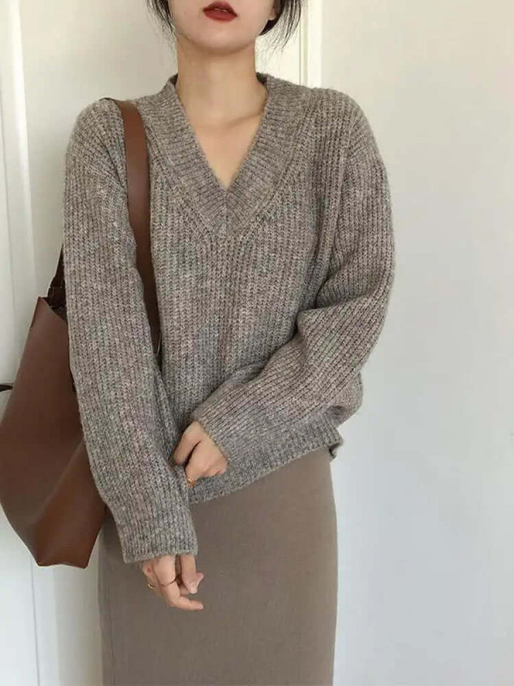 Cirawen | Women's Oversized Chunky Knit Sweater