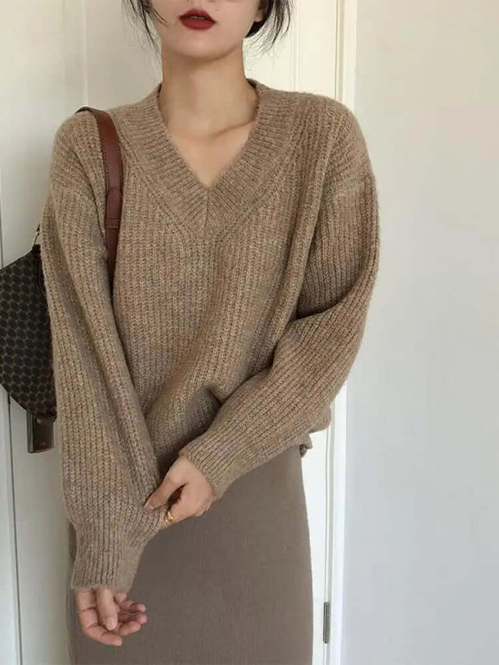 Cirawen | Women's Oversized Chunky Knit Sweater