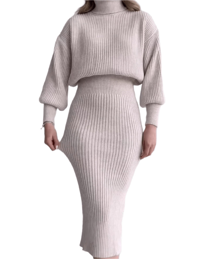 Coraelle | Women's Ribbed Sweater Dress &