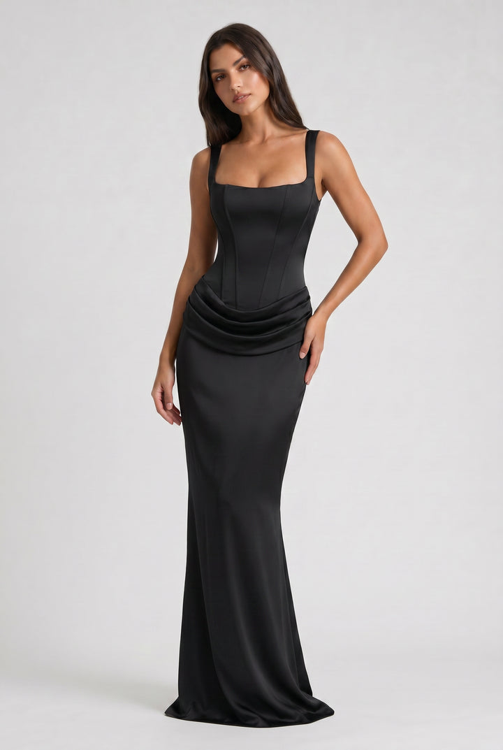 Coraessa | Corset Mermaid Wedding Guest Dress
