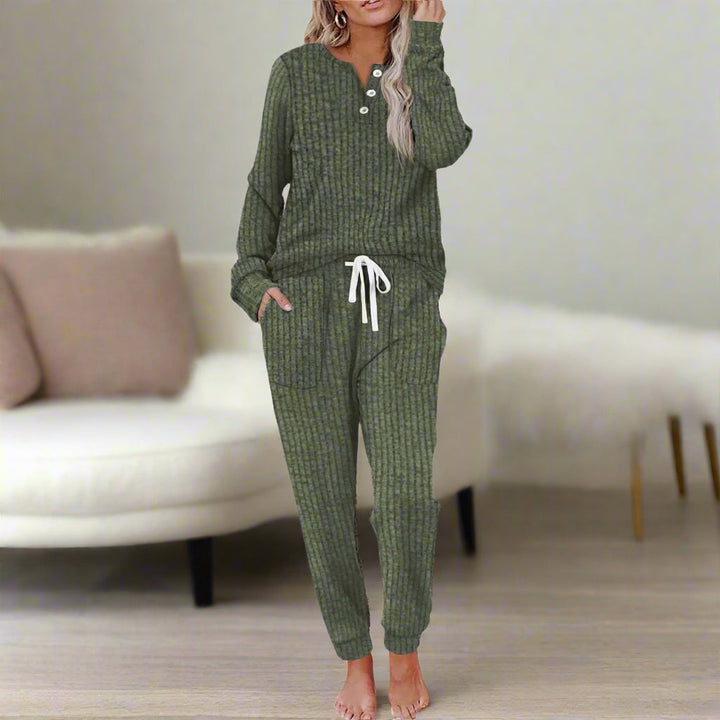Delthaine | Two-Piece Matching Loungewear Co-ord Set