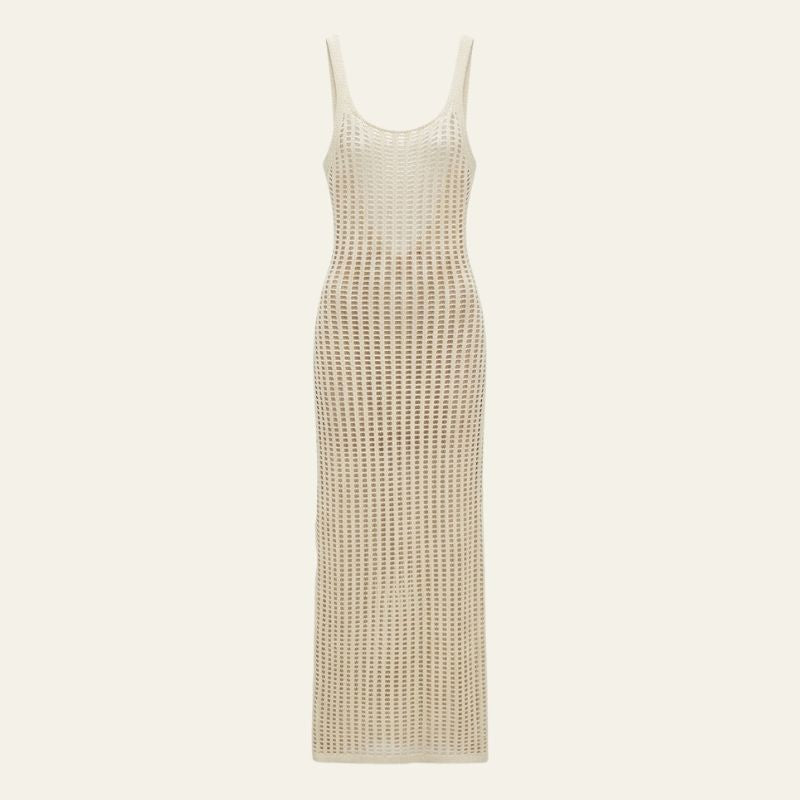 Eloise | Women's Cozy The Riviera Textured Knit Maxi Dress Sweaters — 1