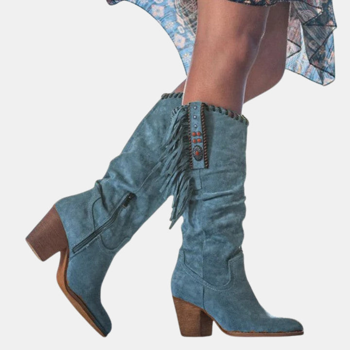 Elyria | Fringe Western Boots