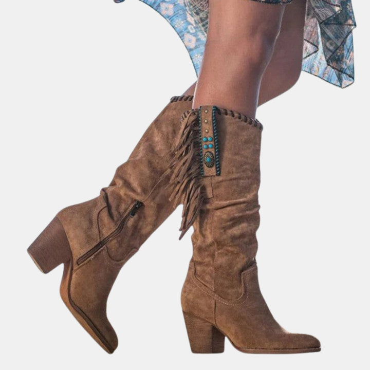 Elyria | Fringe Western Boots