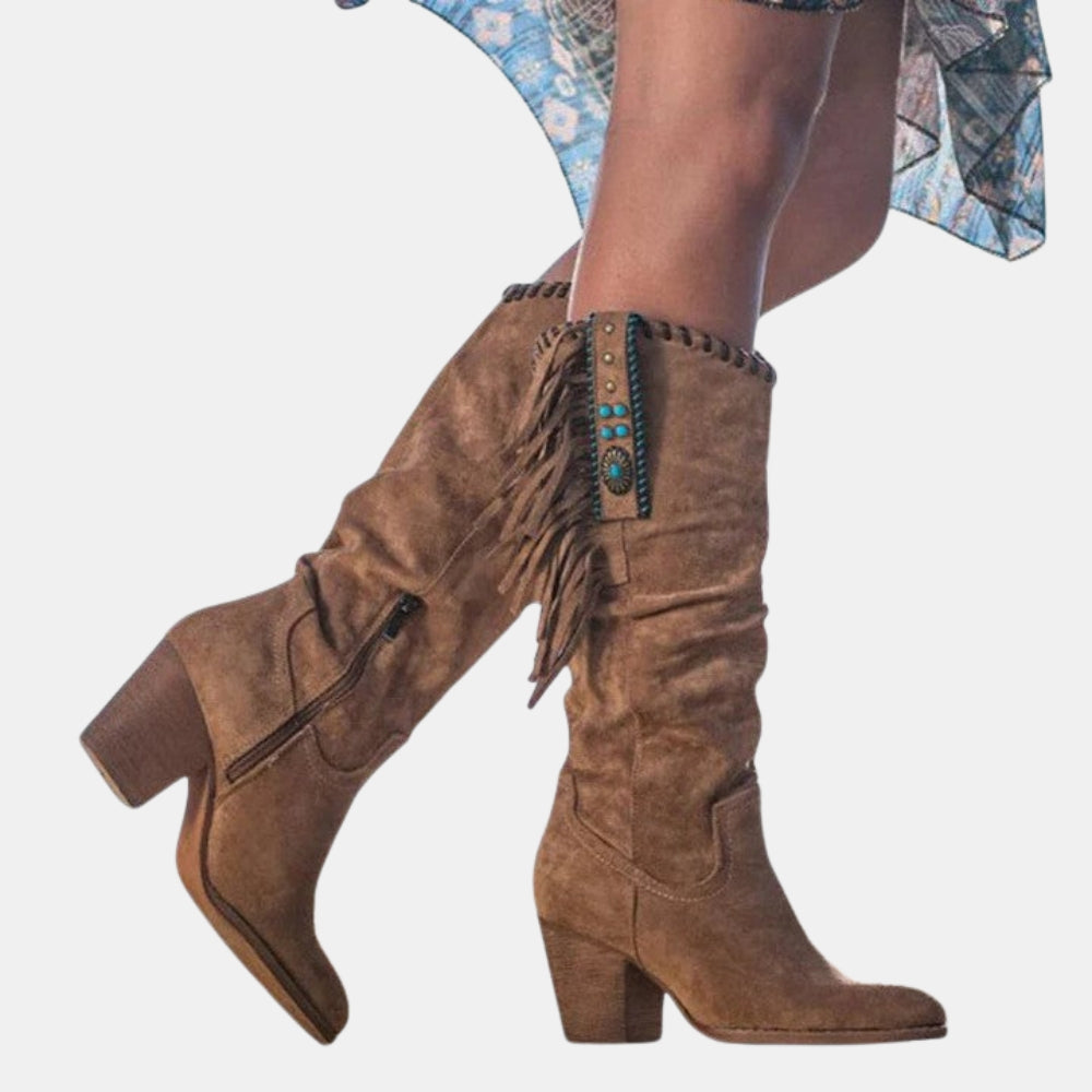 Elyria | Fringe Western Boots