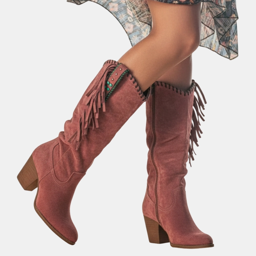 Elyria | Fringe Western Boots