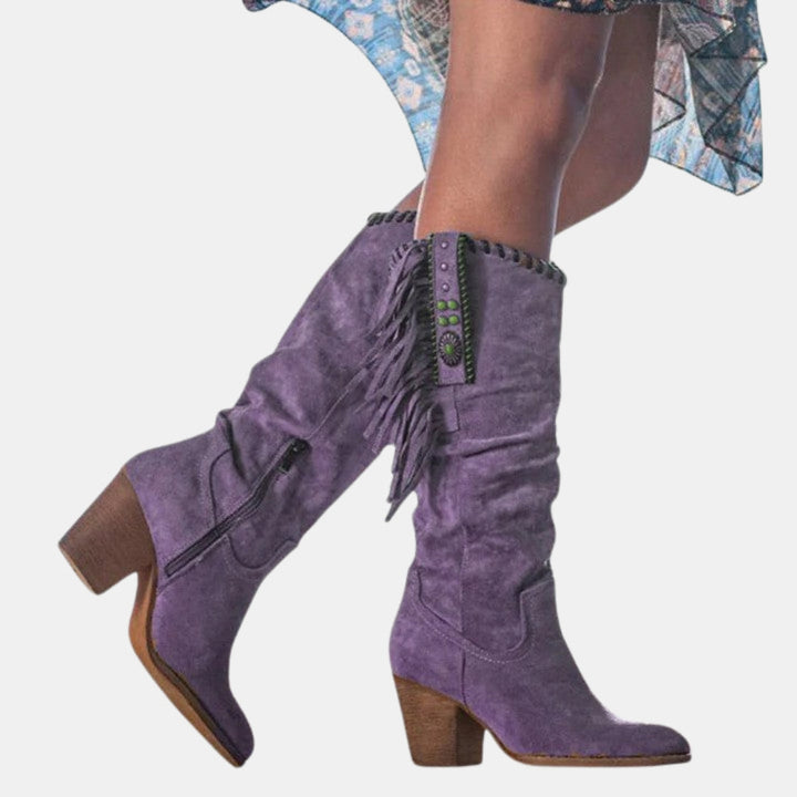 Elyria | Fringe Western Boots