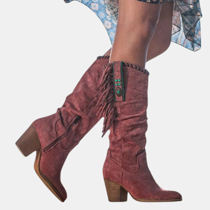 Elyria | Fringe Western Boots