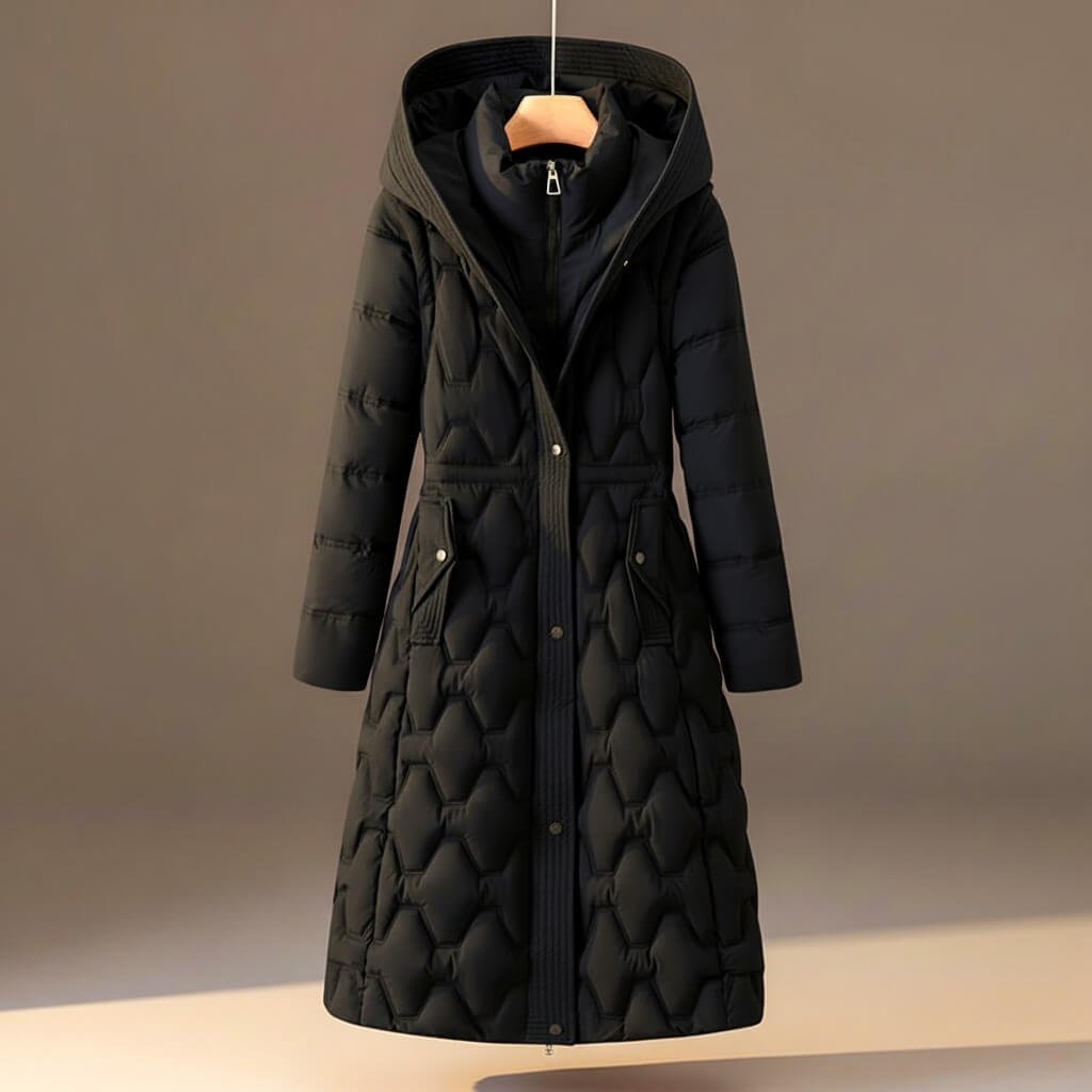 Emeressa | Lightweight Quilted Hooded Winter Coat