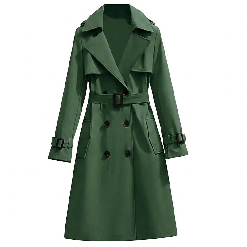 Esmedora | Double-Breasted Trench Coat