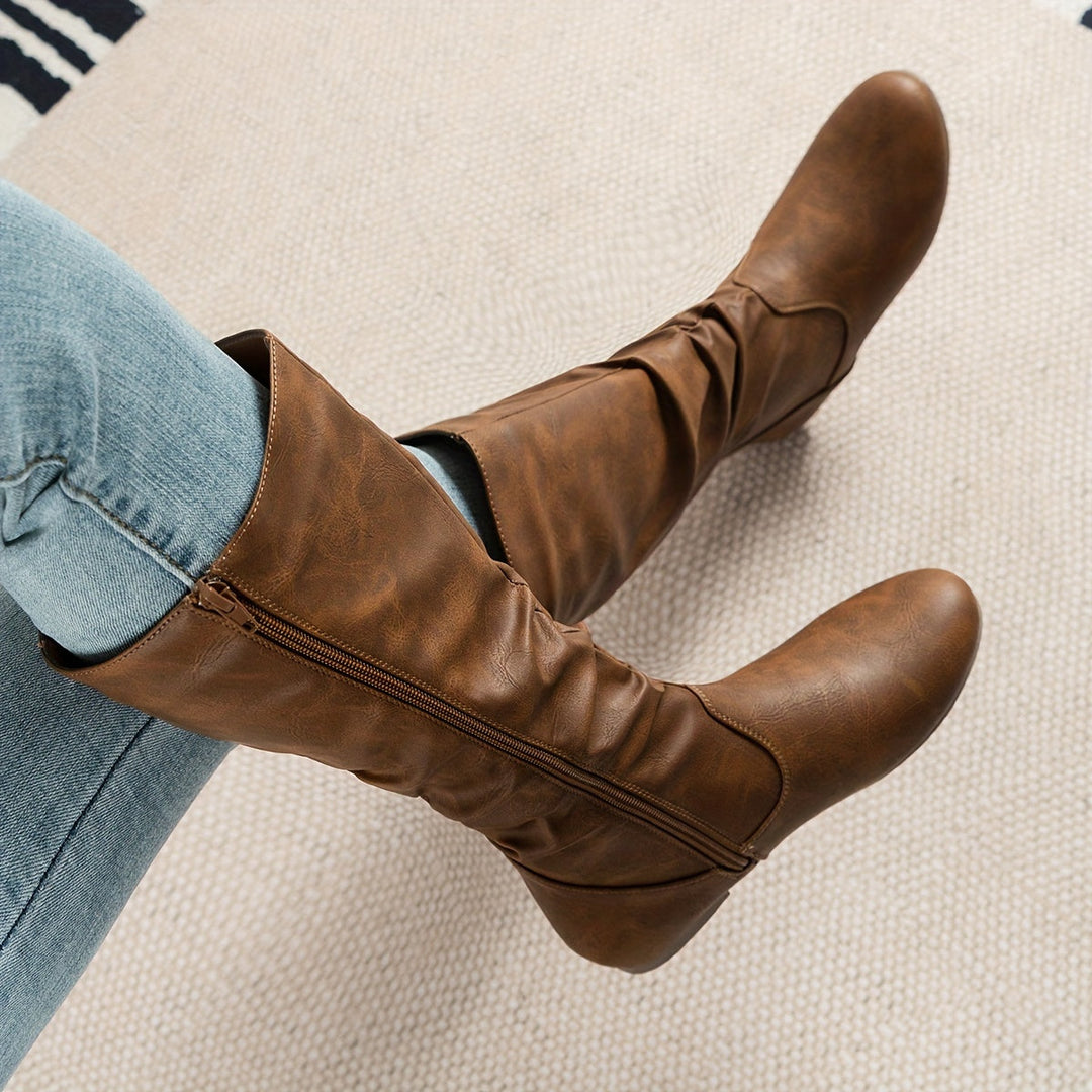 Fayewynn | Women's Flat Knee High Boots Everyday Wear