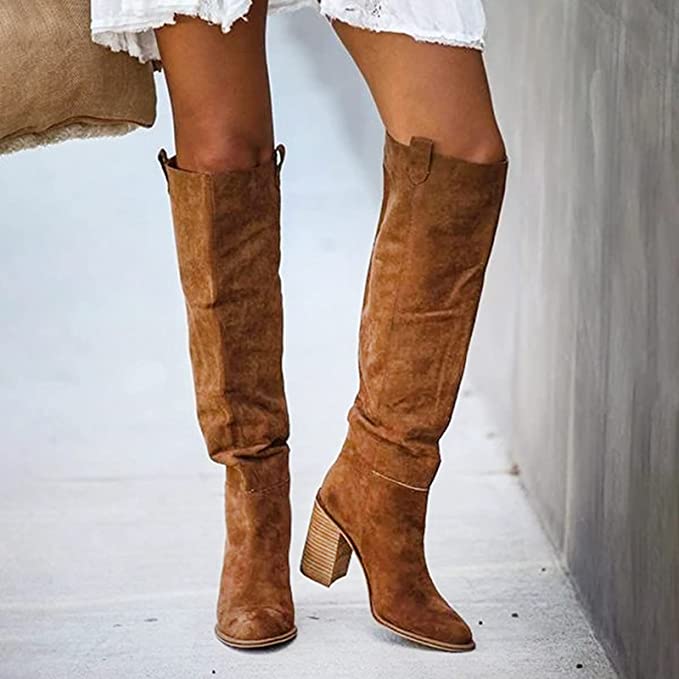 Fenoura | Block Heel Western Boots