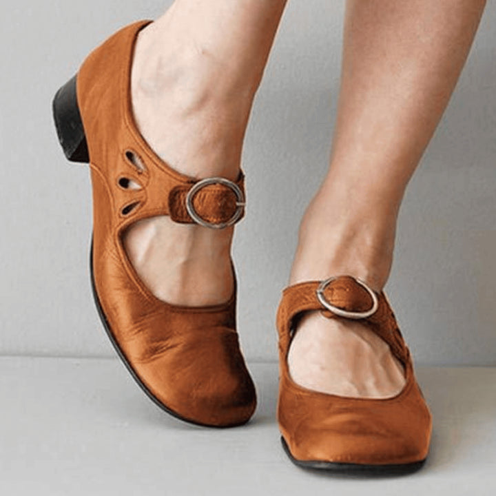 Francesca | Slip-On Mary Jane Pumps