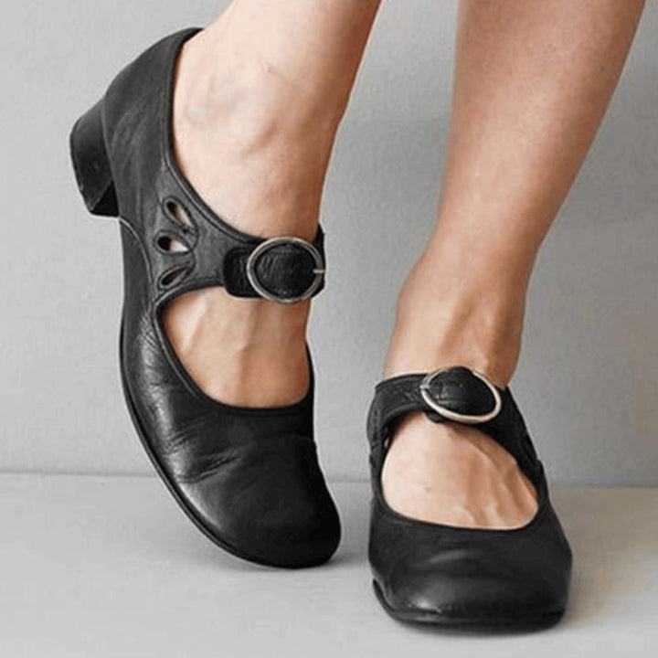 Francesca | Slip-On Mary Jane Pumps