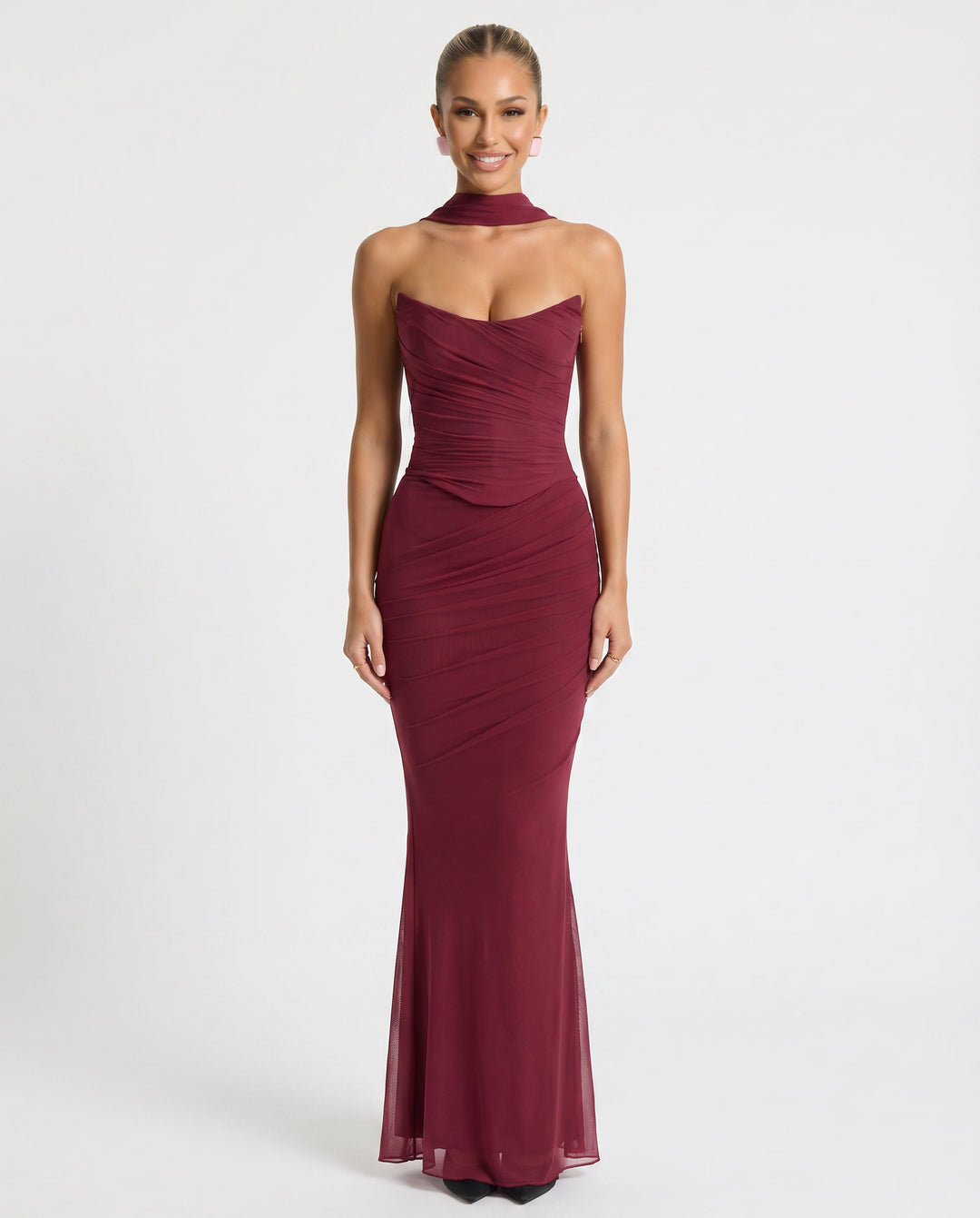 Galialyn | Ruched Wedding Guest Dress