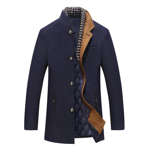 Galiawynn | Women's classic And Sophisticated Wool Coat — 2