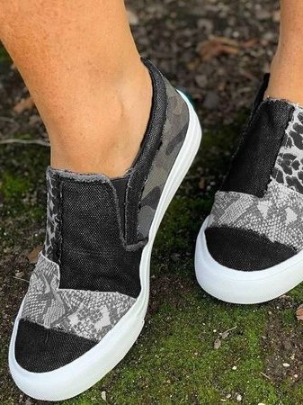 Theodosia | Modern Slip-Ons Loafers with Animal Style