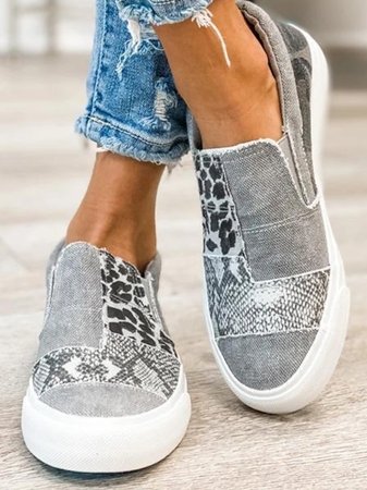 Theodosia | Modern Slip-Ons Loafers with Animal Style