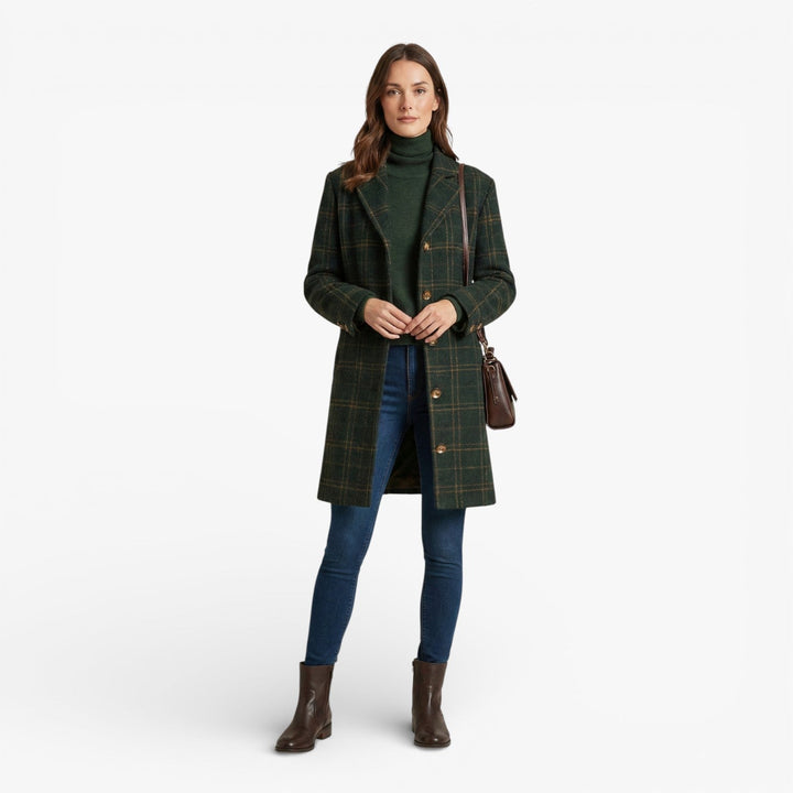 Gwenara | Tailored Double-Breasted Trench Coat